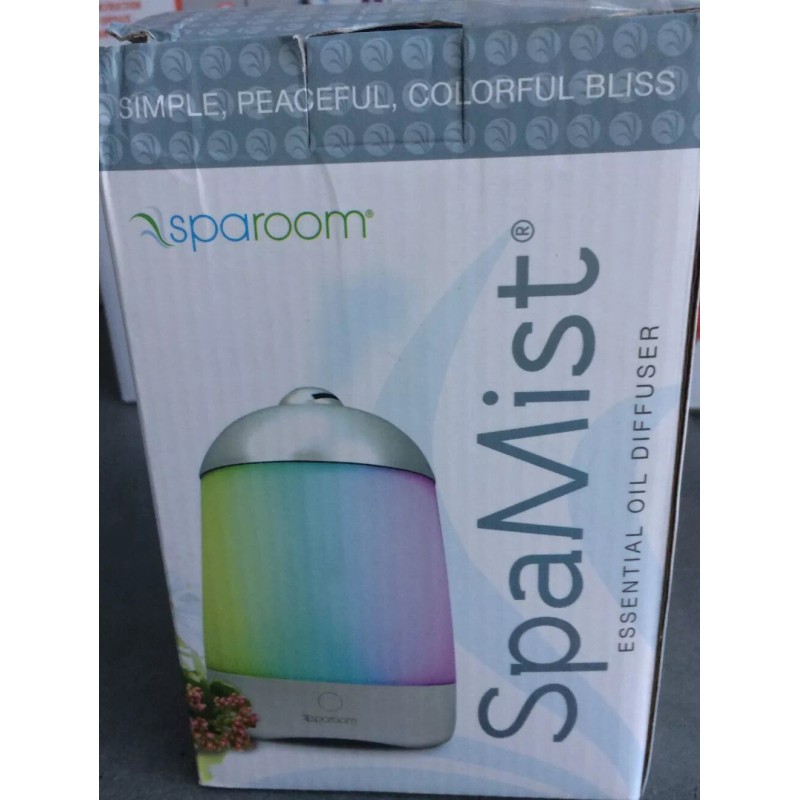SpaRoom New SpaRoom SpaMist Ultrasonic Aromatherapy Diffuser + Oil