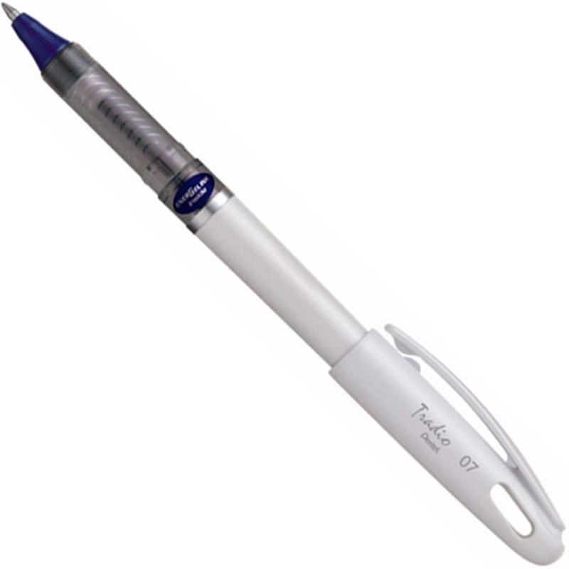 Pentel BL117 EnerGel Tradio 0.7mm Rollerball Pen - White Barrel