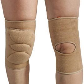 DANCEYOU Knee Pads Brace Sport Support thick Sponge Anti-Slip Collision for Teenager and Adult Dance Yoga Volleyball Exercise Garden, XL