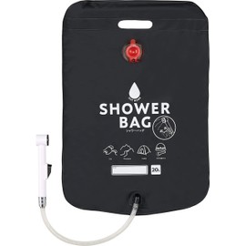 Cogit Emergency Use Outdoor Easy to Carry Compact Storage! Shower Bag with Stopper