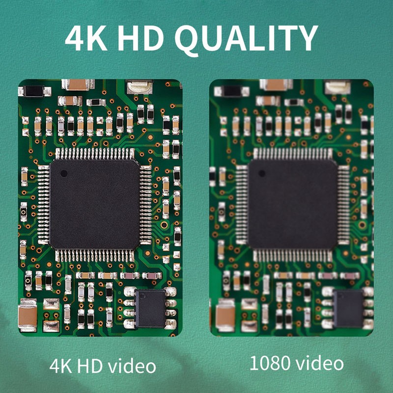 Industrial Microscope Camera 4K Recording 41MP Image Telescope Electronic Eyepiece