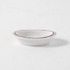 Syracuse maple line oval sauce bowl 10cm 2 colors, line