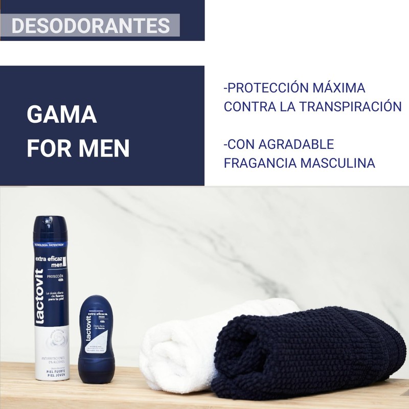 Lactovit Desodorante Rollon Men 50 Ml