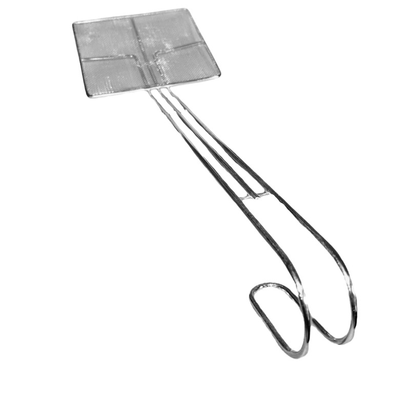 Stainless Steel Skimmer for Fryers (6” x 6”) - Durable