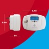 First Alert CO615 Dual-Power Plug-In Carbon Monoxide Detector with Battery