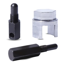 Adefol 502541603 Clutch Removal Tool with 10 & 14mm Piston Stop Tool for Husqvarna 340, 345, 346, 350, 351, 353, 445, 455, 460 Chainsaws - Piston Stop Tool for 2 Stroke & 4 Stroke Engines