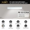 2FT LED Wraparound Emergency Stairwell Light, Battery Backup, IP20, 10W(1250lm)/20W(2500lm)