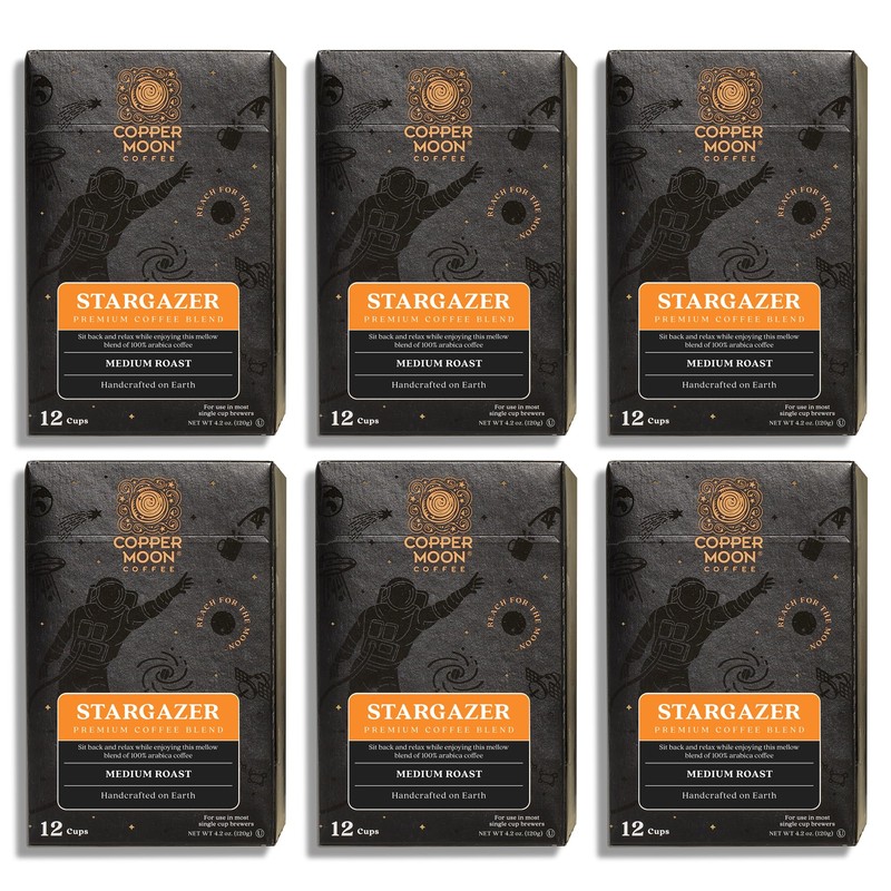 Copper Moon Single Serve Coffee Pods for Keurig K-Cup Brewers,