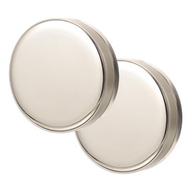 FRCOLOR 2 pcs Empty Cushion Compact Case with Puff Refillable Powder Box for Makeup Portable and Lightweight Storage Container for Loose Powder for Travel and Daily Use