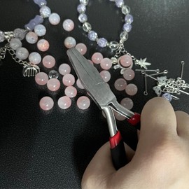 Jewellery Pliers, Jewellery Pliers Flat Pliers for Jewellery Making Fine Flat Pliers Jewellery Pliers Wire Cutter Round Nose Pliers Telephone Pliers for Jewellery Necklace Craft Repair Electricians