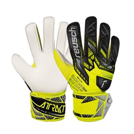 Reusch Goalkeeper Gloves Children Teenagers Robust Grip & Optimal Fit for Training & Play Artificial Grass, Natural Grass & Hard Court for Young Goalkeepers Size 3-8 Attractive Solid Junior