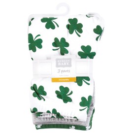 Hudson Baby Unisex Cotton Pants and Leggings, Lucky Charm, 18-24 Months