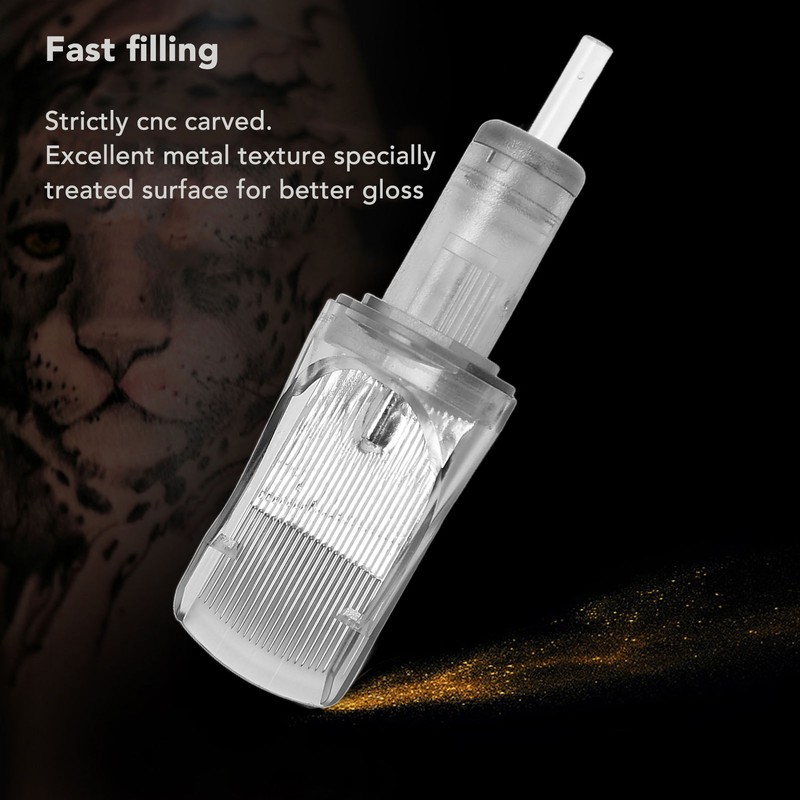 10pcs Microblading Replacement Needle Stainless Steel 0.35mm Precise Fast Coloring