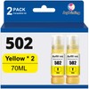 JoyPrinting 502 Ink Refill Bottles Compatible 502 Ink Bottles Yellow