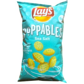 Lay's Poppables Sea Salt Perfectly Poppable Crispy Potato Bites Net Wt 5 Oz (1)