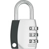 ABUS 179323 9345 Combination Lock 155/30SB/F, 30 mm, Silver