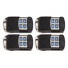 4Pcs Remote Control Key 433 MHz Copy Remote Controller for