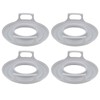Microwave Cool Plate Spill Proof Microwave Bowl Carrying Tray with