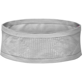 TOURTIER Multifunctional Knit Breathable Waist Bag - Adjustable Running Belt, Universal Running Waist Pack for Jogging, Gym, Sports, Hiking, Cycling Outdoor Activities (Grey), Grey, One Size, Travel