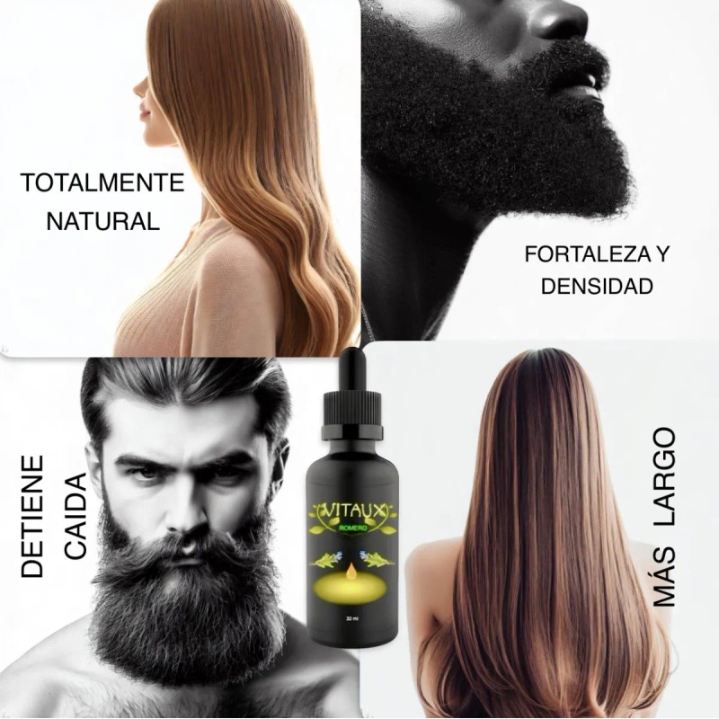 🌿💧 Vitaux Ginger, Mint & Rosemary Anti-Hair Loss Extract 120ml