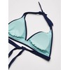 prAna Lahari - Parte Superior Halter para Mujer, Color Azul,