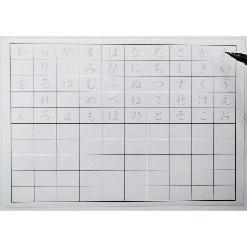 Hiragana Practice Pack of 30