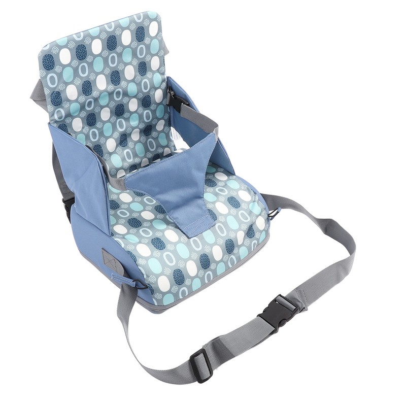 Toddler Booster Seat Portable Foldable Polyester Fibre Increasing Booster Cushion