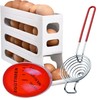 12 Egg Holder for Fridge | Egg Holder Set, Includes