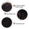AISI BEAUTY Curly Ponytail Extension for Black Women Drawstring Ponytail