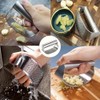 Stainless Steel Garlic Presser,2024 New Garlic Mincer Press Garlic Crusher
