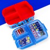 Zawadi Global Fireman Sam Kids Childrens Multi Compartment Rectangular School