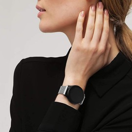 Armband Kompatibel mit Suunto 3 Fitness Armbänder Metall Edelstahl Gewebte Magnetische für Damen Herren Schnellverschluss Ersatzarmband für Suunto 3 Fitness Uhrenarmband (8)