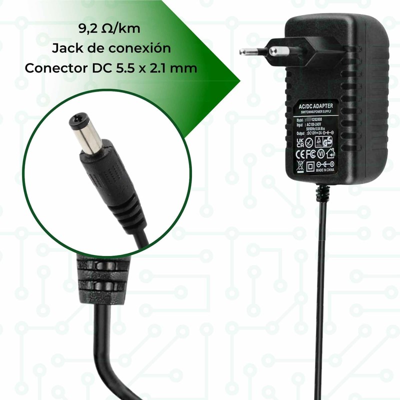 TECHZOCO Power Supply 19V 2A Power Supply 19V 2A Power