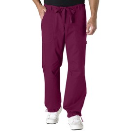 KOI Classics 601 Men's James Scrub Pant Merlot M