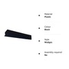 Fence Panel Wedges Grips Stops Banging Rattling Noise Stoppers Pack