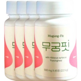 Mugungfit Rose of Sharon Rose of Sharon Fit 500mg x 45 tablets x 4 boxes, 60-day supply / 무궁화 무궁핏 500mg x 45정 x 4박스 60일분