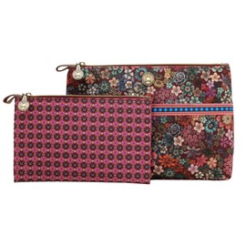 Pip Studio Cosmetic Bag Combi Tutti i Fiori, Tutti And Fiori Pink, Floral