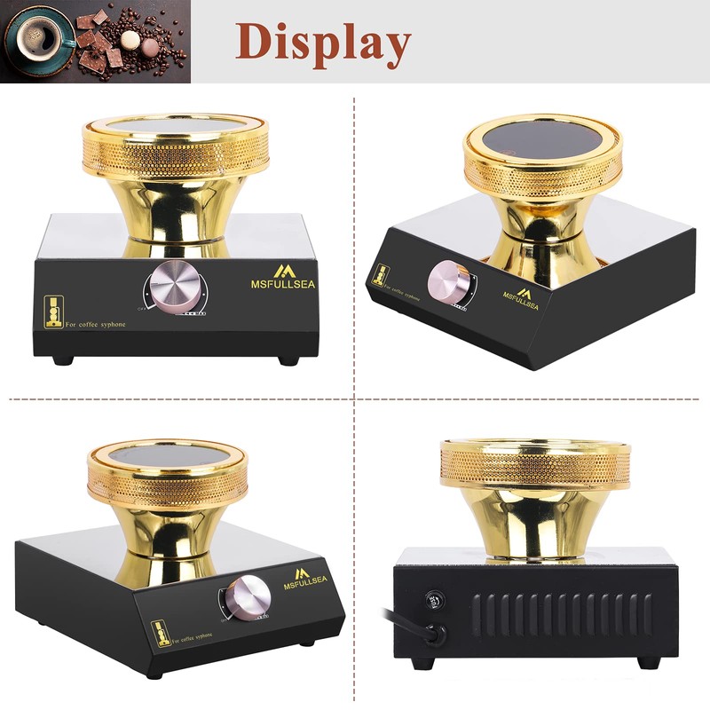 Msfullsea Halogen Beam Heater Burner halogen siphon coffee burner Heater