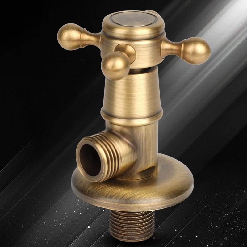Válvula triangular de latón para baño Fdit 1/2G Herrajes para