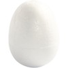 Polystyrene Eggs, H: 7 cm, W: 5 cm, 5pcs