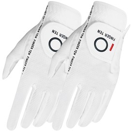 ゴルフグローブ メンズ 2枚セット スエード調合成皮革 繊維布 メッシュ素材 ソフト 通気 速乾 耐磨耗性 汗防止 マジックテープ 多機能 全天候型 ゴルフウェア