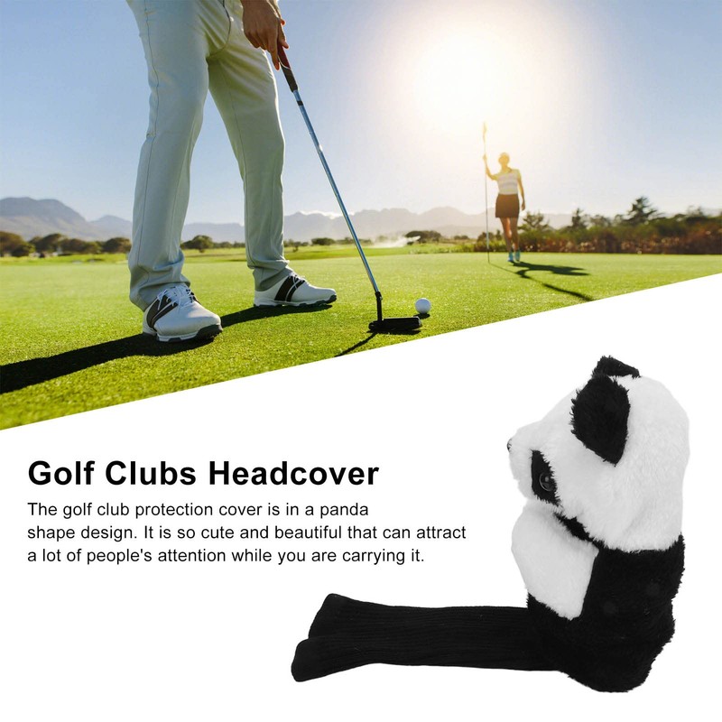 Golf Club Head Covers Golf Putter Headcovers Cute Panda Driver