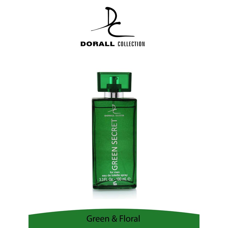 Green Secret by Dorall Collection COLOGNE FOR MEN 3.3 OZ
