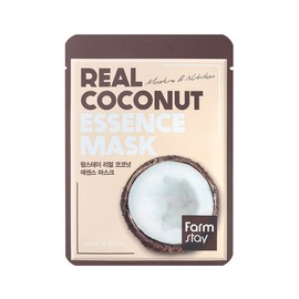Numbers in Dr. Jartreal Barrier Collagen Pantothenic Acid Glutathione Cica Moisture Whitening Soothing Mask Pack - Farm Stay Real Coconut Essence Pack 1 sheet / 넘버즈인닥터자르트리얼베리어 콜라겐 판토텐산 글루타치온 시카 수분 미백 진정 마스크팩 - 팜스테이 리얼 코코넛 에센스 팩 1매