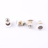 4pcs/Set Shower Door Rollers Runners Pulleys 20mm 23mm 25mm 27mm