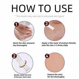 Skin Care Liquid Pen – Facial & Body Care Treatment, Gentle Herbal Formula, Moisturizing & Nourishing Serum for Daily Use