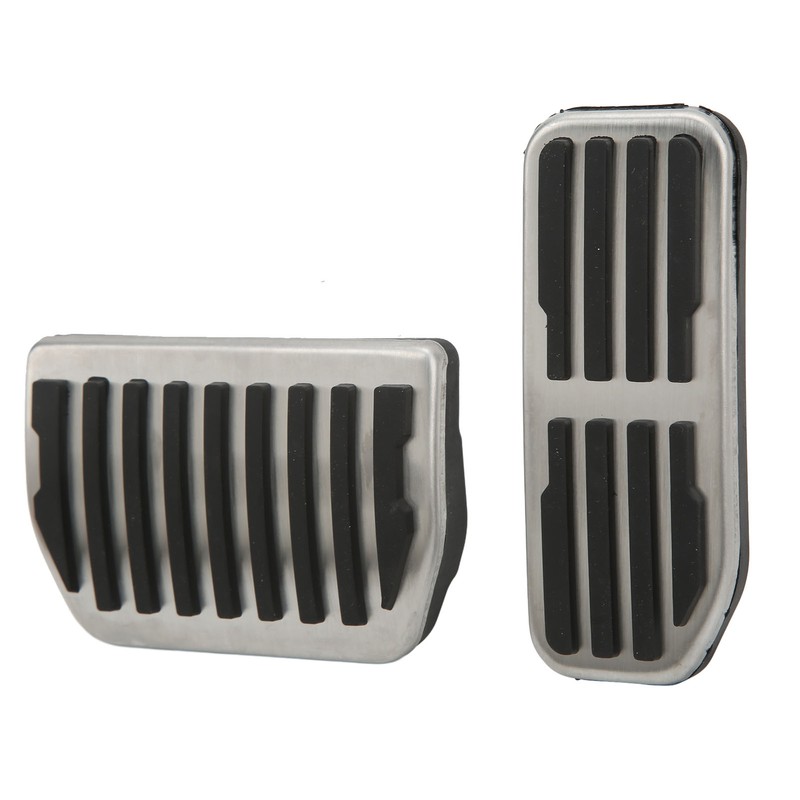 2pcs Car Accelerator Gas Brake Pedal Foot Rest Plate Cover