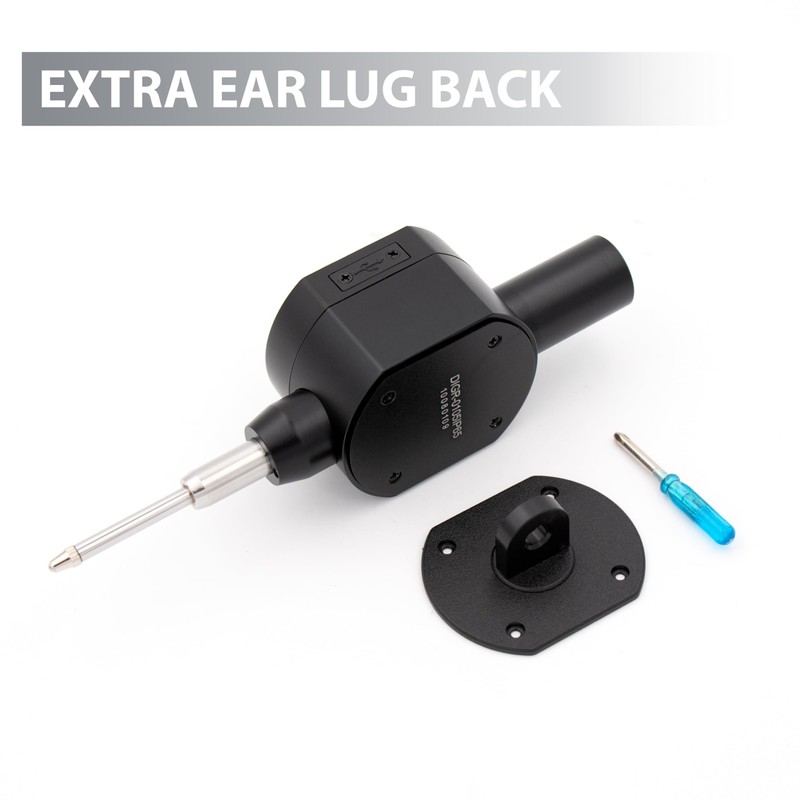 Clockwise Tools IP65 Grade Digital Indicator, DPIR-0105, 0-1 Inch/25.4mm, Inch/Metric