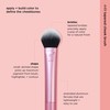 Real Techniques Tapered Cheek Makeup Brush, For Blush, Highlighter, Loose,