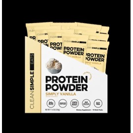 Vanilla Protein Powder Single Serving Stick Packs, 10 Count – High-Quality Protein for Muscle Support, Recovery, Energy, and Fitness Nutrition On-the-Go